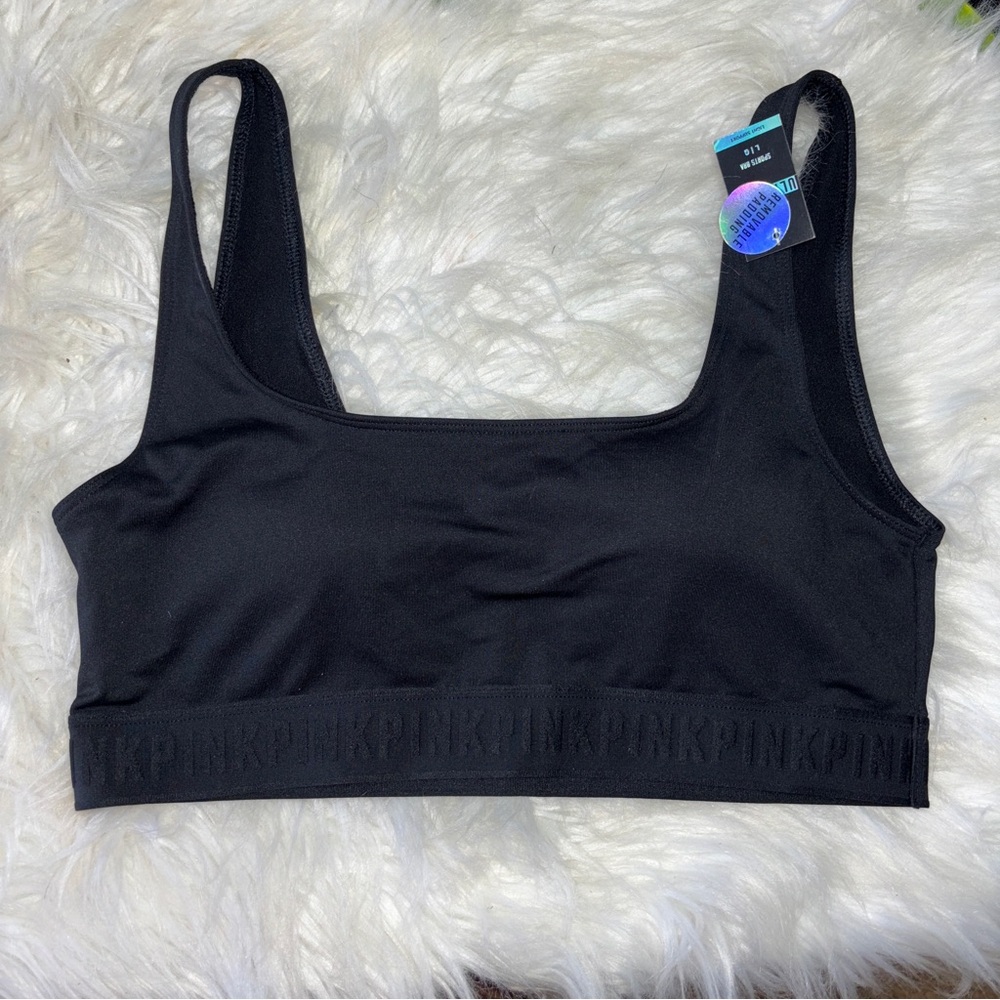 Victoria’s Secret pink Ultimate Sports Bra LG NWT